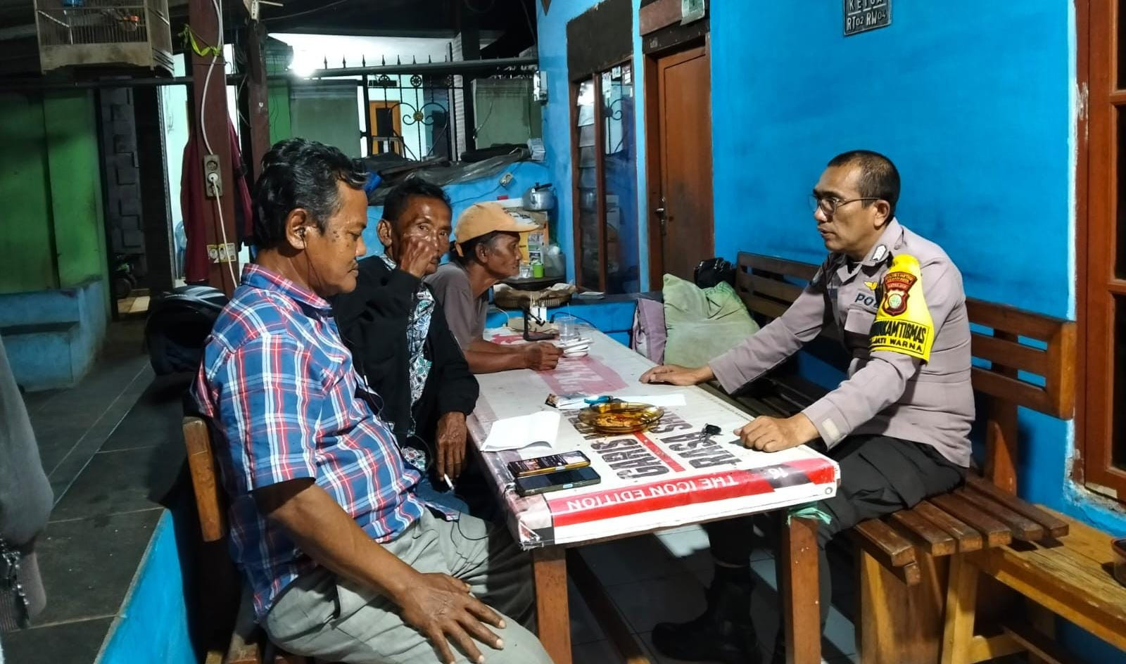 Antisipasi Gangguan Kamtibmas Kelurahan Jatiwarna