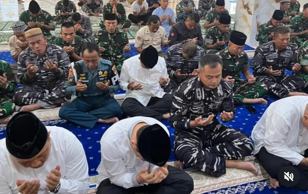 Doa Bersama Dalam Rangka HUT Ke-80 TNI Tahun 2025, TNI Prima - TNI Rakyat - Indonesia Maju