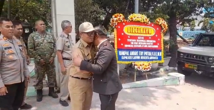 HUT TNI ke-81 Jadi Momentum Tiga Pilar Cakung Perkuat Kebersamaan
