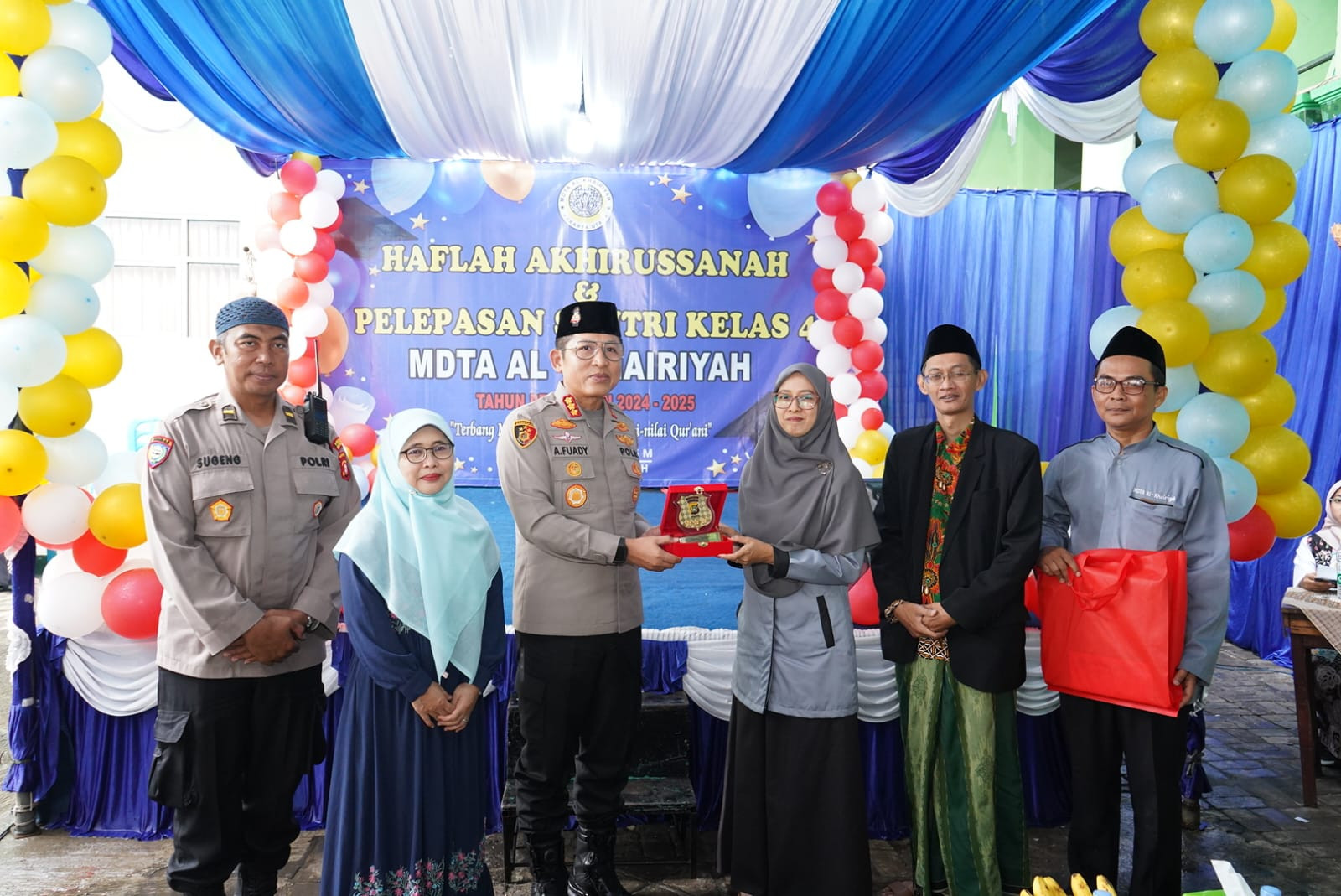 Kapolres Metro Jakarta Utara Hadiri Wisuda Santri KITA Al-Khairiyah, Kenang Masa Lalu Sebagai Alumni