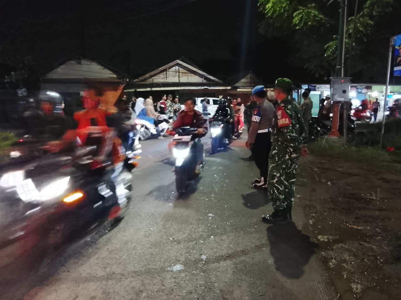 Polisi Amankan Perayaan Malam Tahun Baru di Cabangbungin Bekasi, Situasi Kondusif hingga Tengah Malam