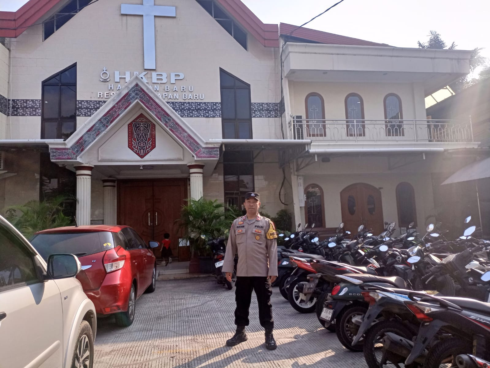 Amankan Ibadah Rutin Lima Gereja di Deret Harapan Baru Regency