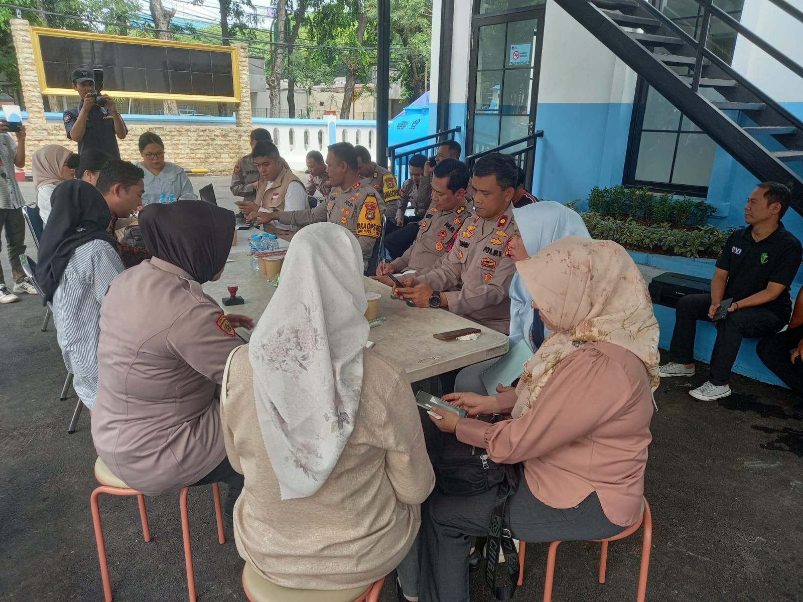 Wakapolres Metro Jakarta Utara Tinjau Kesiapan Operasional SPPG 1 Pegangsaan Dua