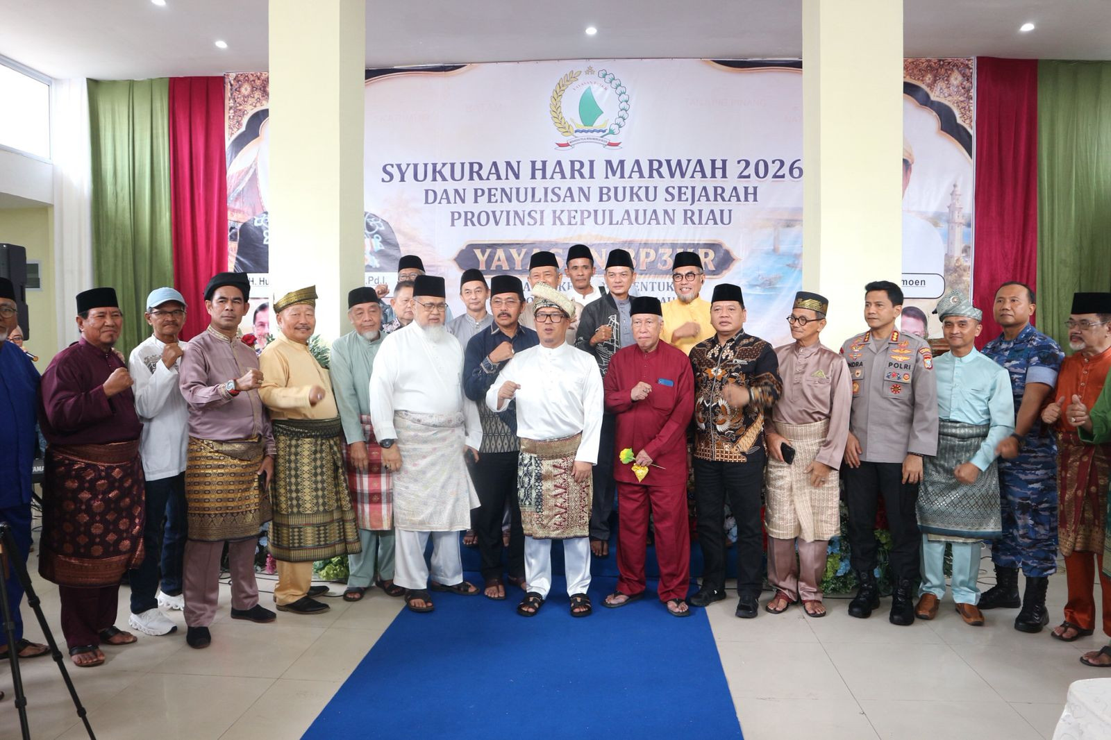 Danlanal Bintan Hadiri Peringatan Hari Marwah Provinsi Kepri Ke-24