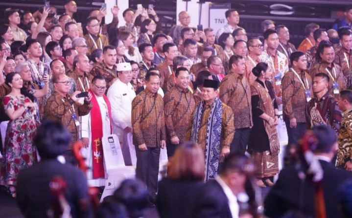 Panglima TNI Hadiri Puncak Perayaan Natal Tahun 2024