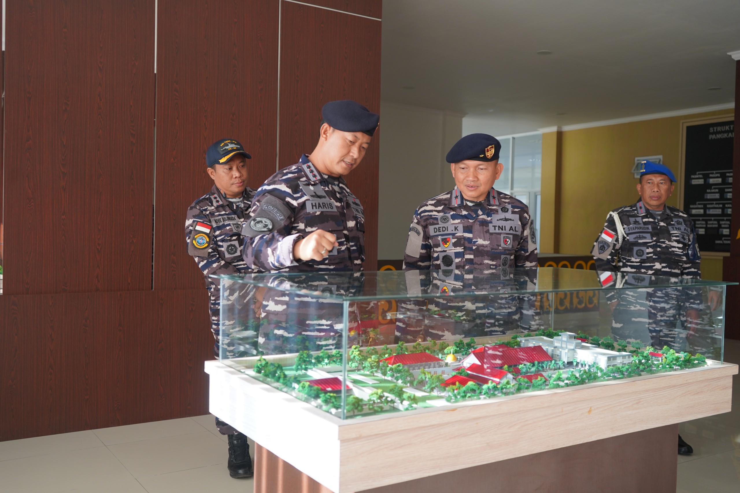 Perkuat Sinergi dan Koordinasi Pengamanan Selat Malaka, Danlanal Dumai Sambut Kunjumgan Danguskamla Koarmada I