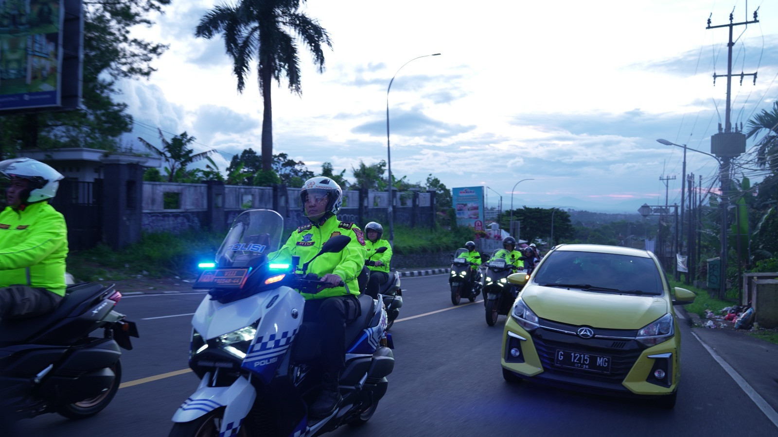Kapolres Bogor Tinjau Pospol Gadog, Pastikan Arus Libur Panjang di Jalur Puncak Terkendali