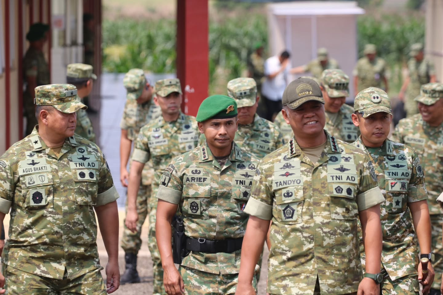 Wapang TNI Tinjau Kesiapan Yonif TP di Sumedang dan Majalengka