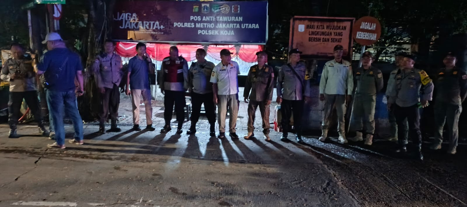 Polsek Koja Gelar KRYD, Amankan Parkir Liar Demi Jaga Jakarta Aman