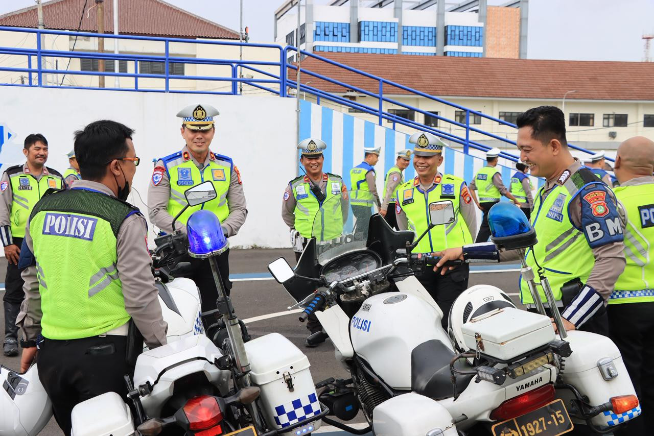 Jelang Natal dan Tahun Baru, Sat Lantas Bekasi Kota Siapkan Personel dan Armada Operasi Lilin Jaya