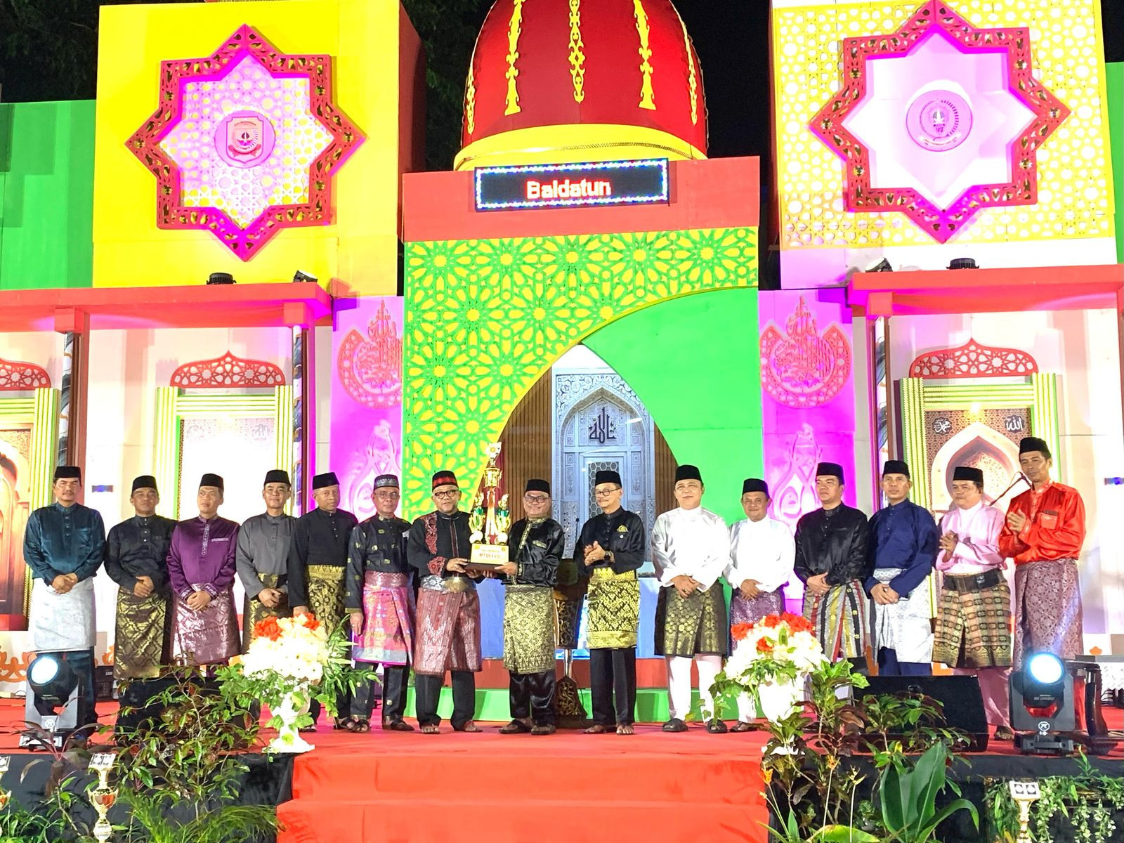 Danlanal Bintan Hadiri Penutupan MTQH XIX Tanjung Pinang