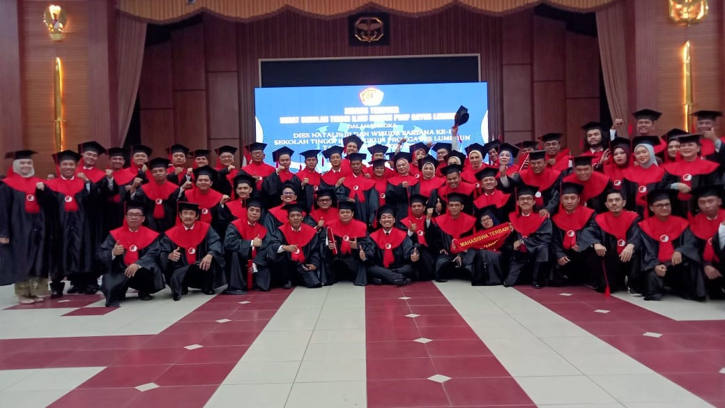 Dies Natalis dan Wisuda Perdana STIH-PGL Jakarta, Lahirkan 70 Calon Pendekar Hukum