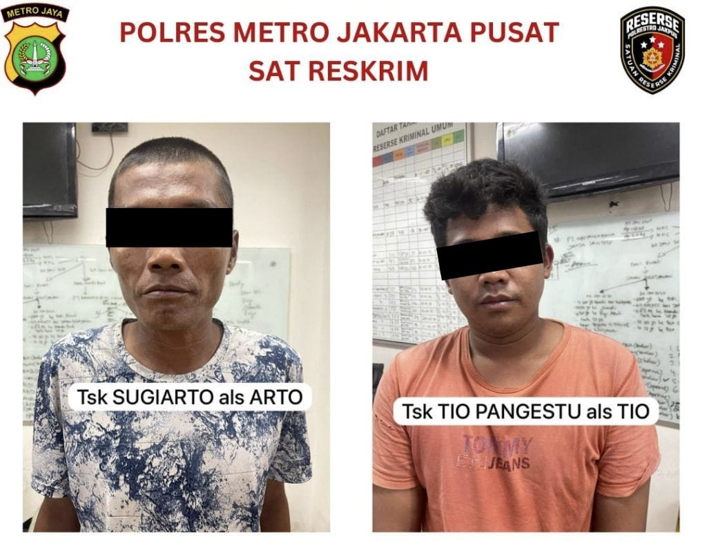 Polres Metro Jakpus Tertibkan 109 Bendera Ormas dan Ungkap Pemalakan di Thamrin City