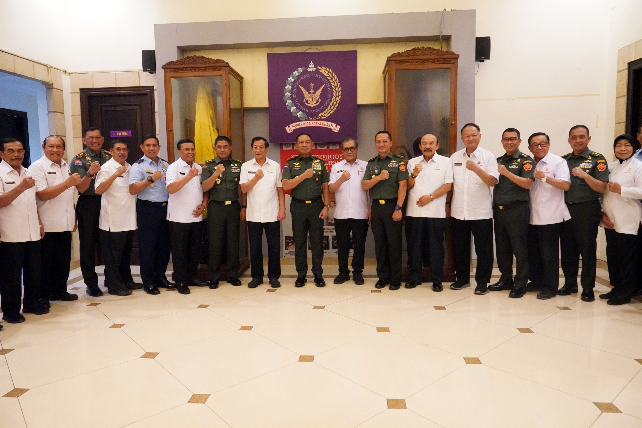 Panglima TNI Audiensi dengan Ketum PEPABRI di Jakarta