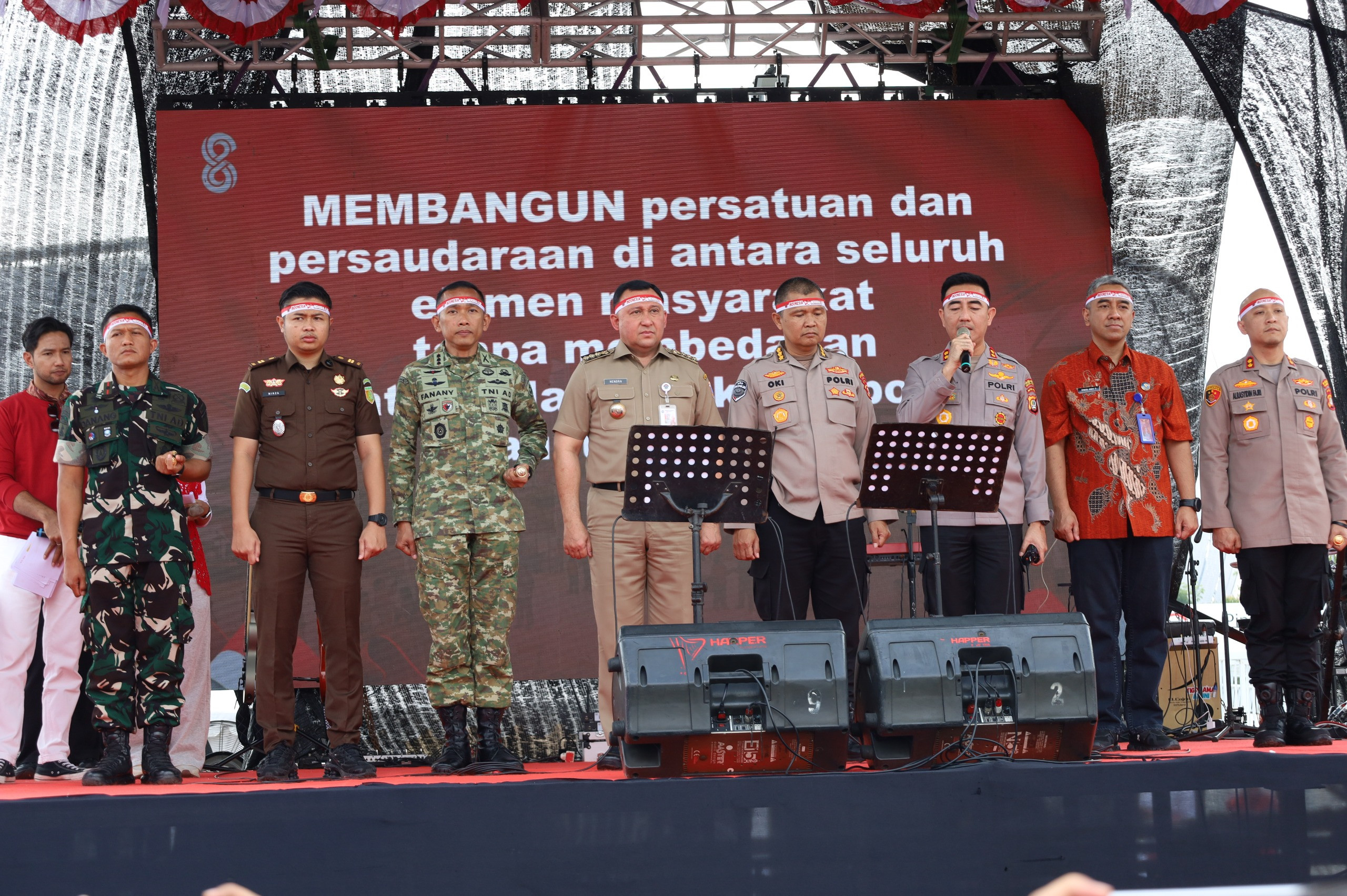 Semarak HUT RI ke-81 di Jakarta Utara, TNI-Polri dan Warga Perkuat Kebersamaan