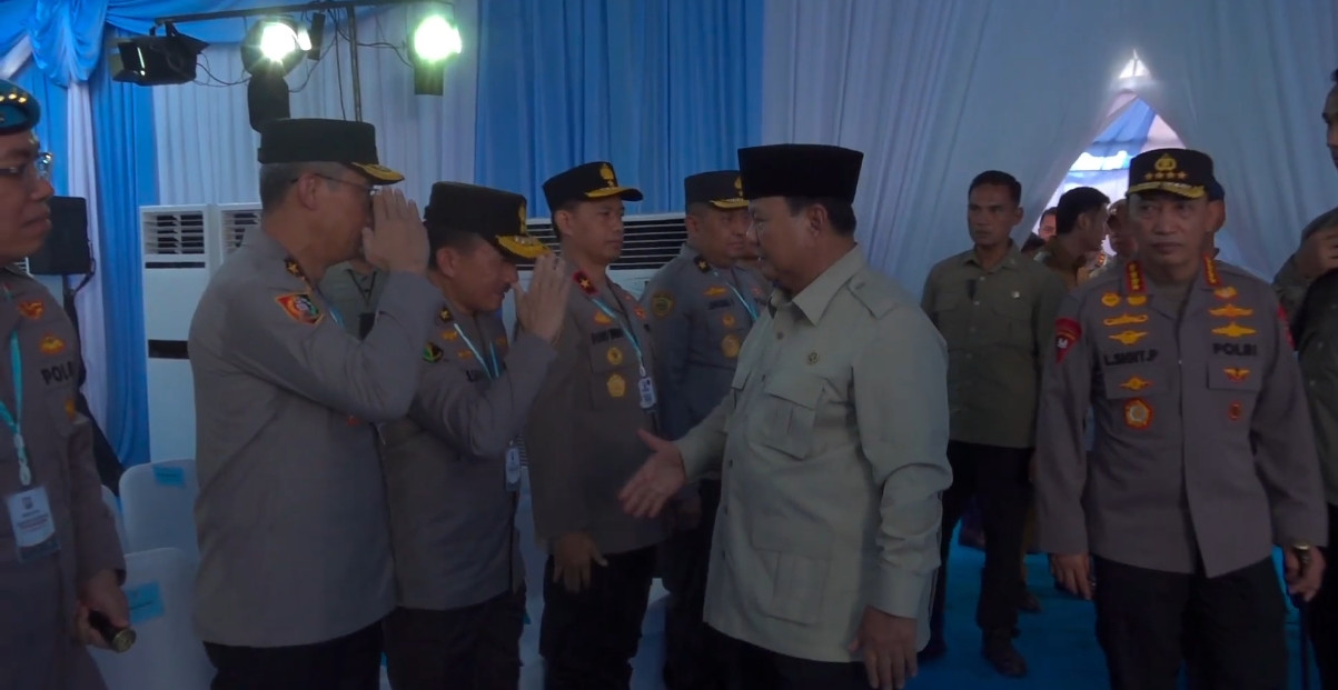 Dari Tongkol Jagung Jadi Briket, Prabowo Puji Inovasi Polri di Sektor Pangan