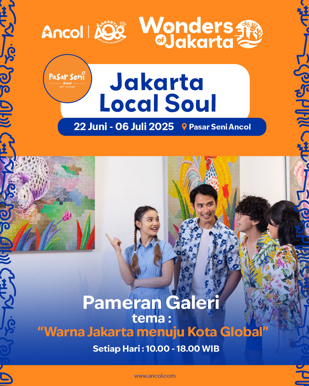 Wonders of Jakarta Meriahkan HUT ke-498 Kota Jakarta di Ancol