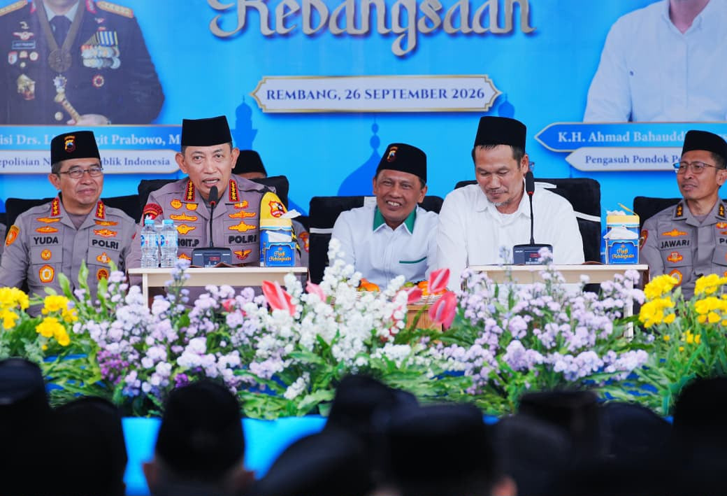 Kapolri Mohon Doa Ulama untuk Personel Polri dalam Menjalankan Tugas