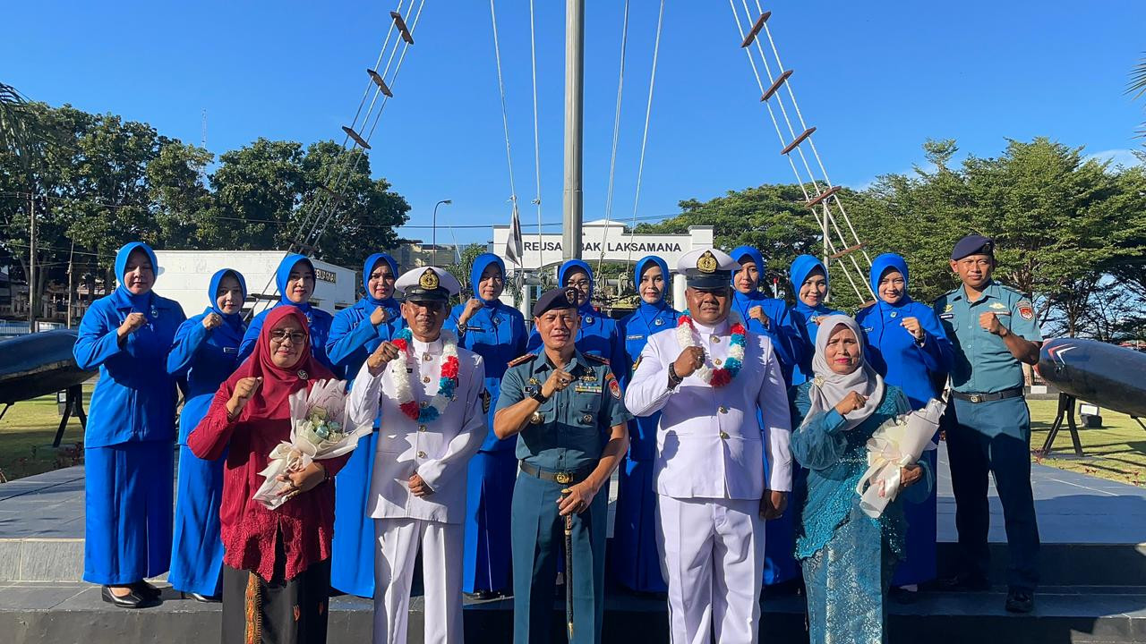 Komandan Lanal Sabang Pimpin Upacara Purna Tugas Prajurit