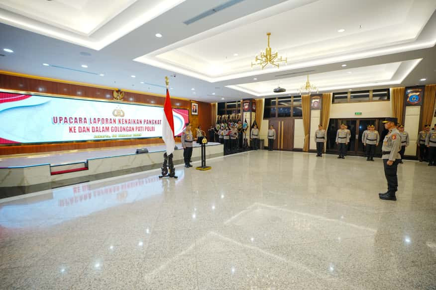 27 Perwira Tinggi Polri Naik Pangkat, 4 Naik Menjadi Komjen