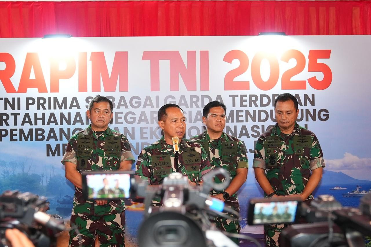 Kasad Hadiri Rapim TNI 2025, Bahas Strategi Pertahanan dan Kesejahteraan Prajurit