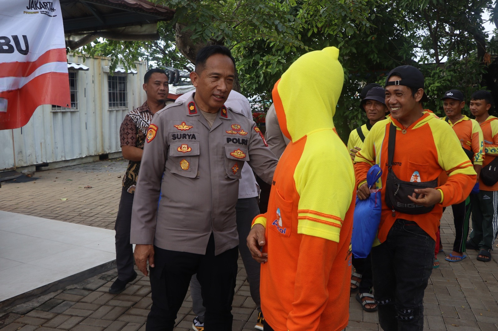 Jakarta On The Spot, Polres Kepulauan Seribu Gelar Jumat Peduli Bersama Sabuk Kamtibmas, Ajak Nelayan dan Tokoh Masyarakat Manfaatkan Layanan Polisi 110