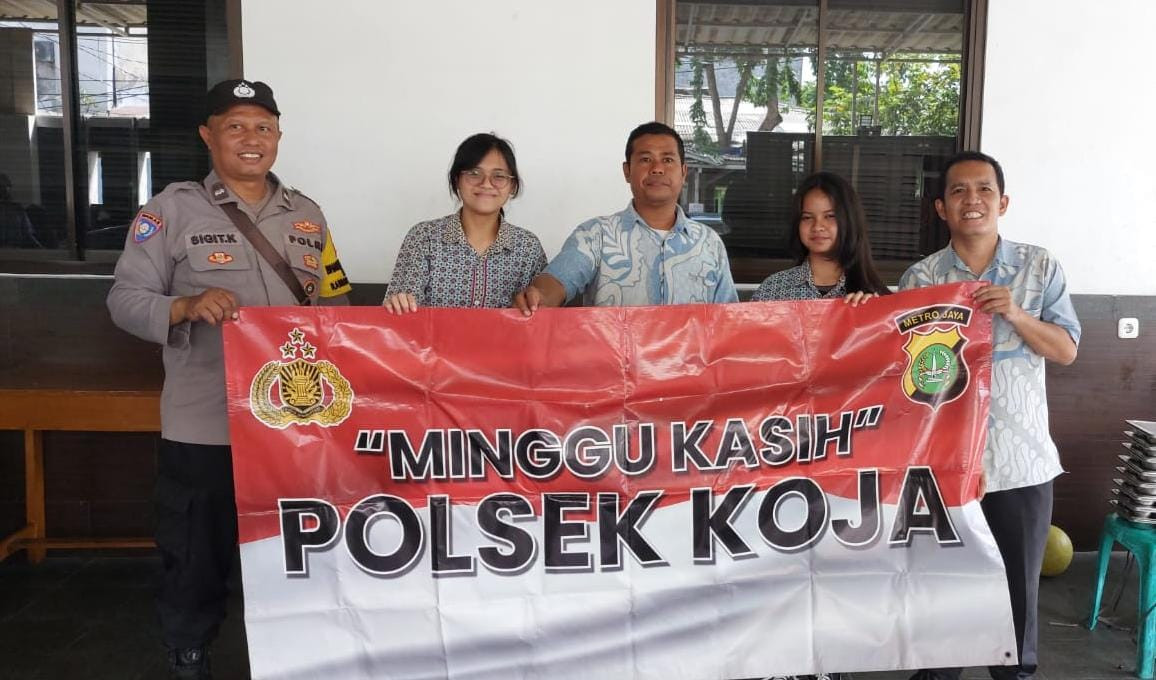 Polsek Koja Gelar Minggu Kasih, Perkuat Sinergi Jaga Kamtibmas