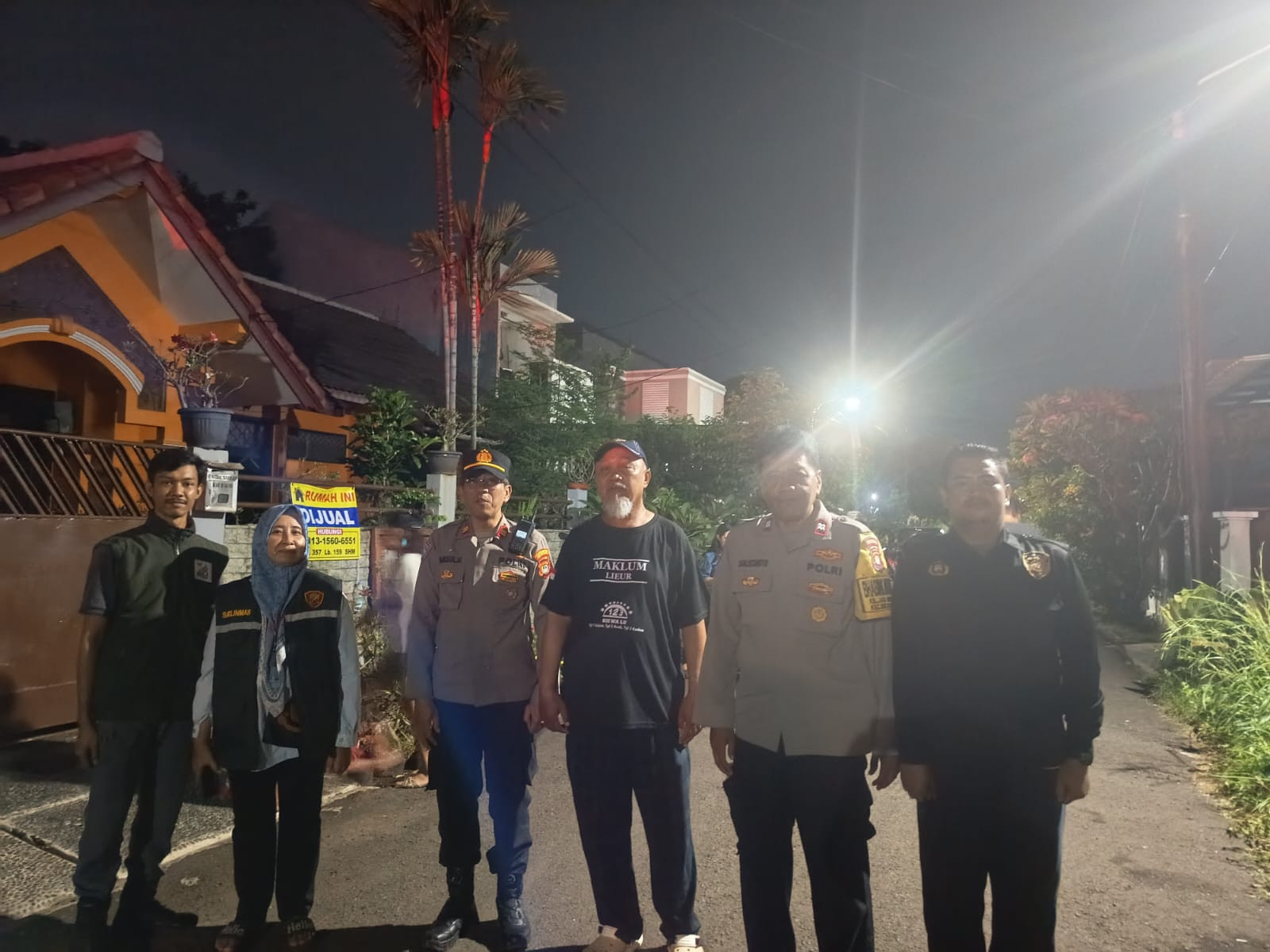 Patroli Dialogis Polsek Bekasi Barat Sasar Pemukiman