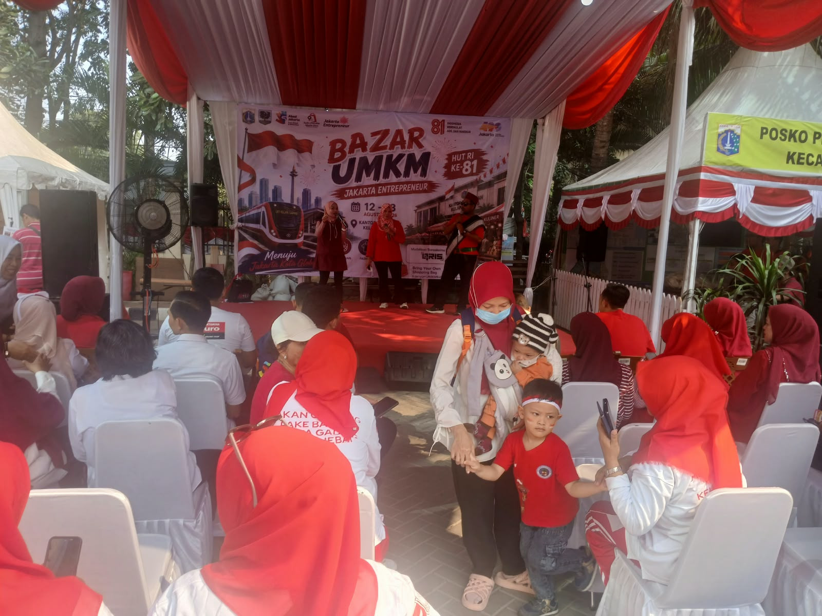 Semarak HUT ke-81 RI di Kelapa Gading Meriah, Kapolsek Ajak Warga Perkuat Persatuan dan Gotong Royong