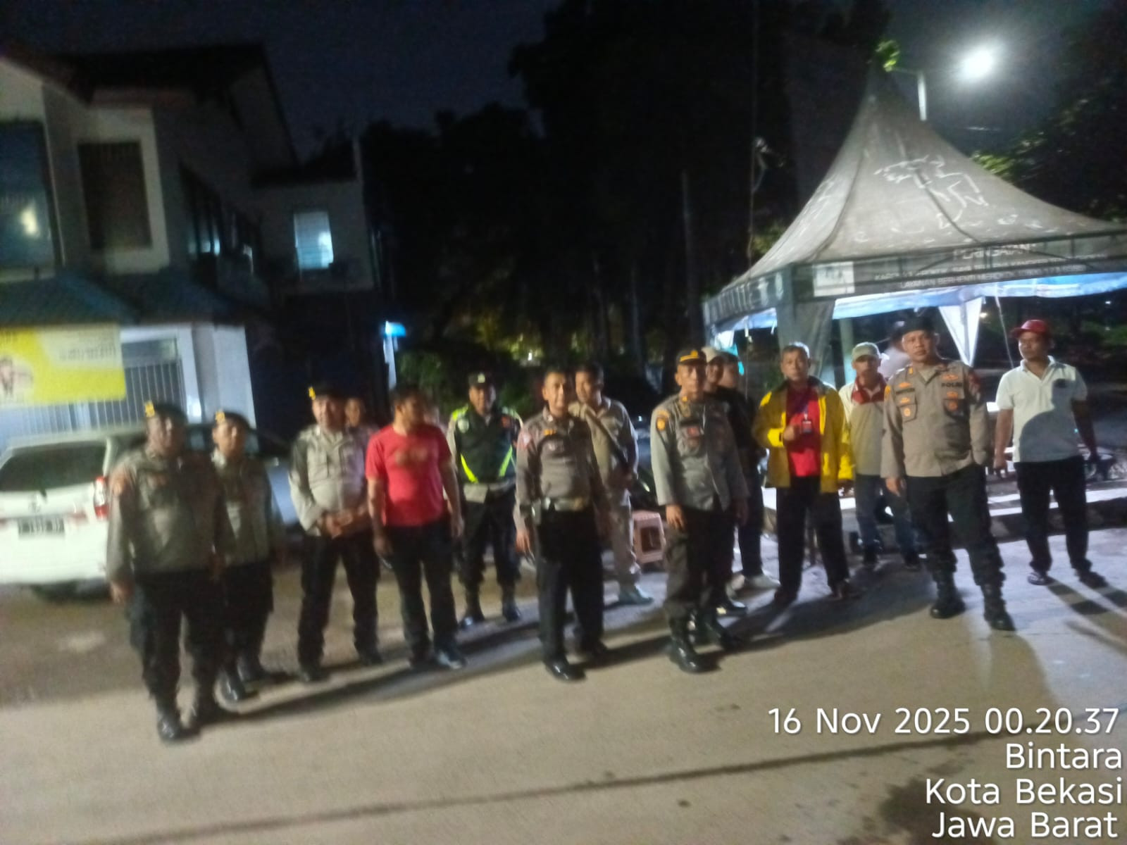 Polsek Bekasi Barat Patroli Skala Besar Antisipasi Kejahatan Jalanan