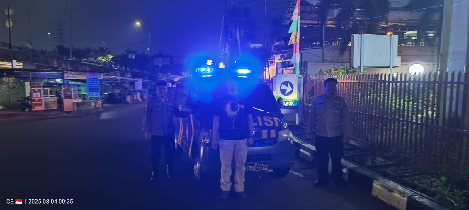 Polsek Bekasi Selatan Tingkatkan Patroli Malam, Cegah Kejahatan Jalanan