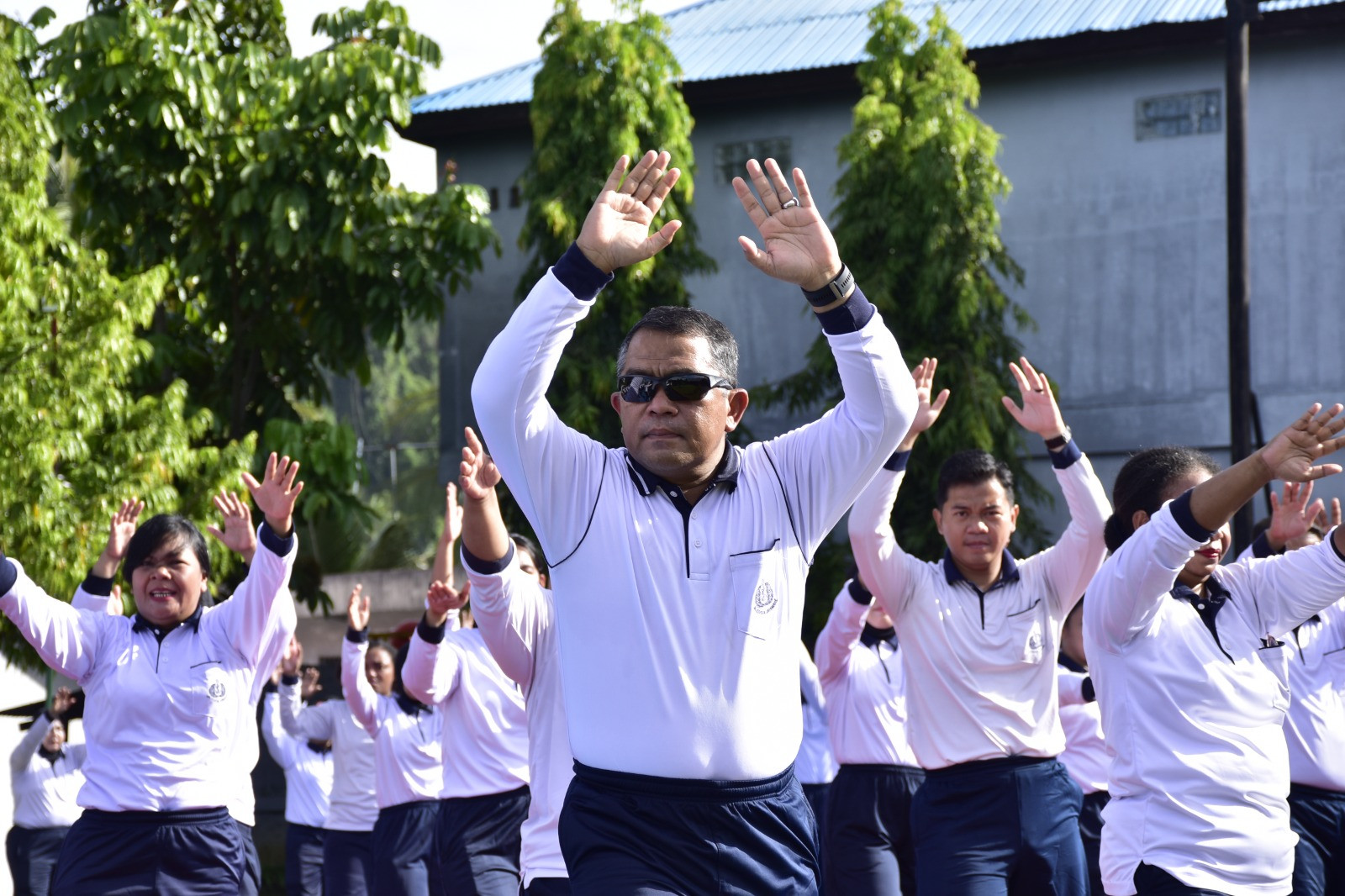 Dankodaeral X Pimpin Apel dan Olahraga Bersama, Semangat Satu Jiwa, Satu Suara, Satu Pengabdian