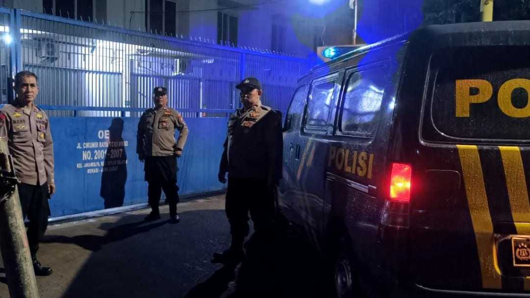 Sisir Titik Rawan, Unit Samapta Polsek Bekasi Selatan Optimalkan Patroli Hingga Dini Hari