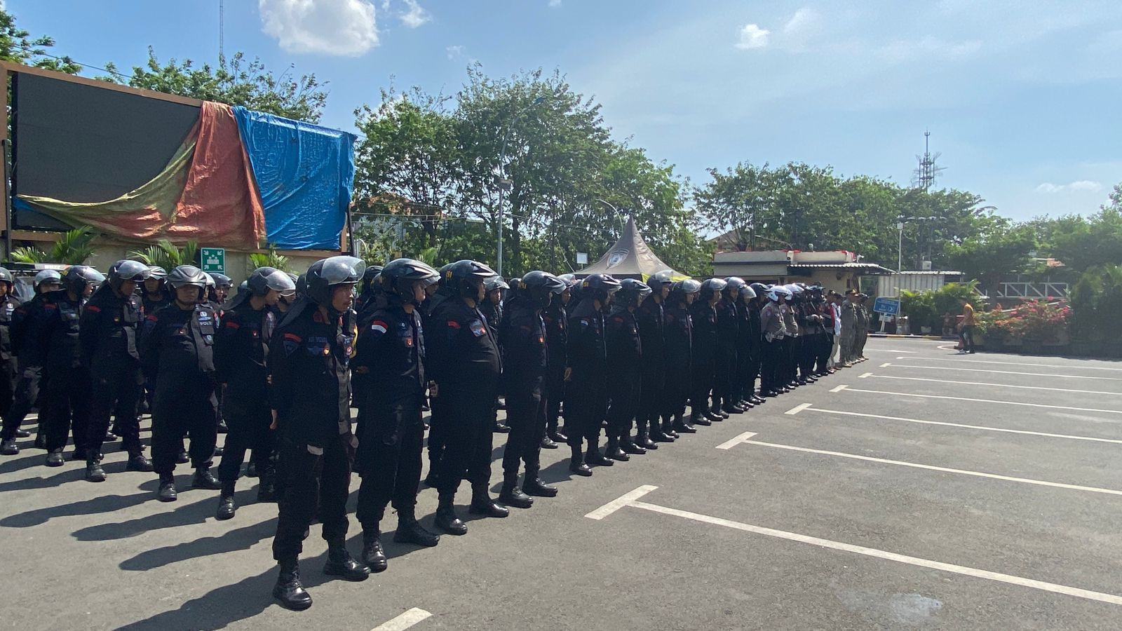 Apel Patroli Gabungan jajaran Polres Metro Bekasi Kota
