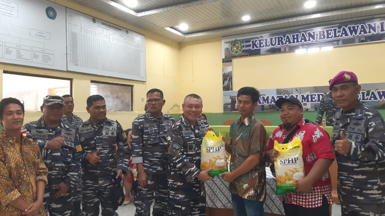 Dukung Upaya Stabilitas Harga, Kodaeral I Ikuti Acara Gerakan Pangan Murah (GPM) Serentak