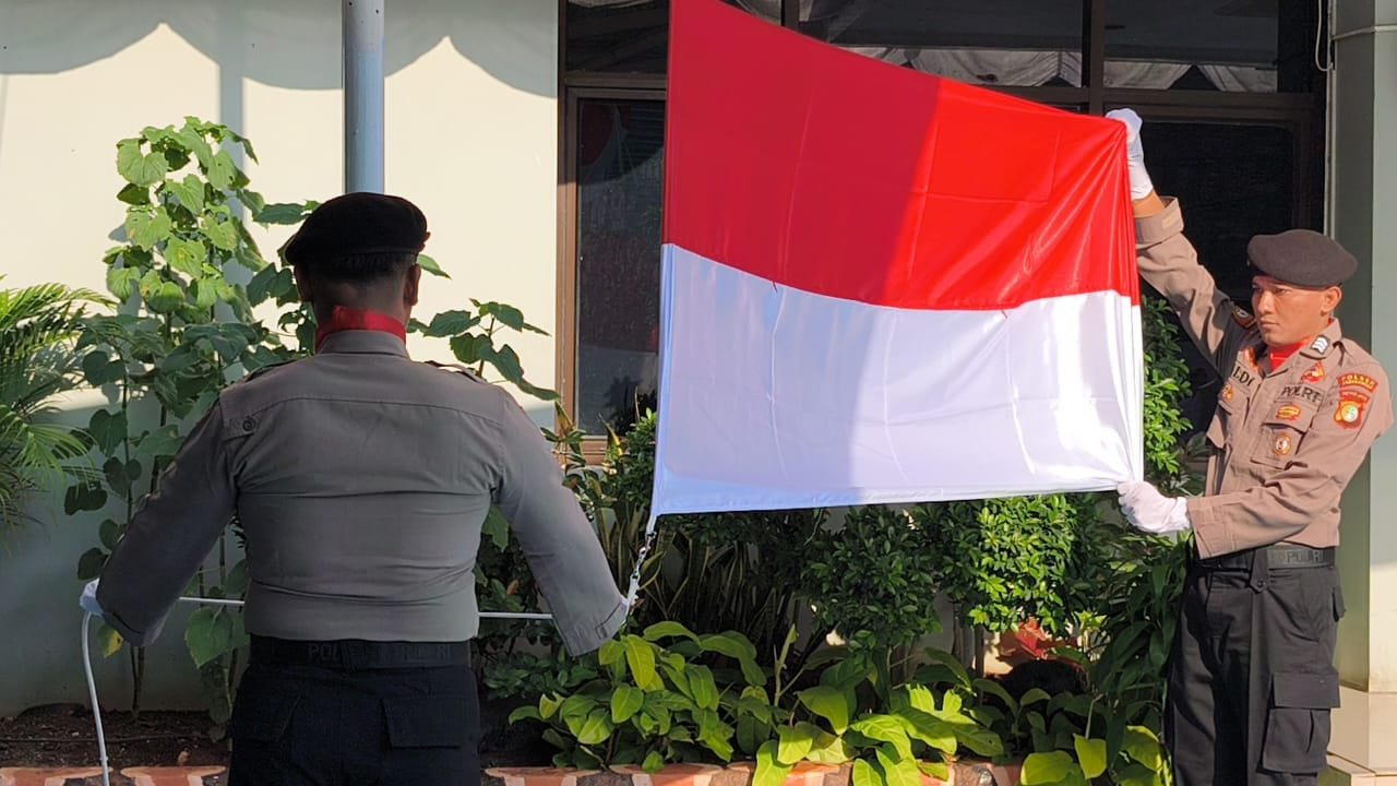 Polsek Pademangan Gelar Upacara HUT Kemerdekaan RI ke-80, Momentum Perkuat Persatuan