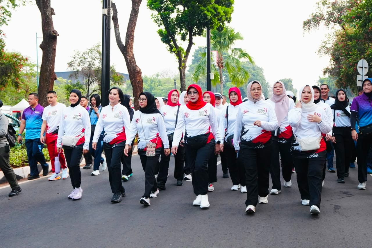 Bukan Sekadar Jalan Santai, 10 Ribu Peserta Satukan Langkah di HUT TNI