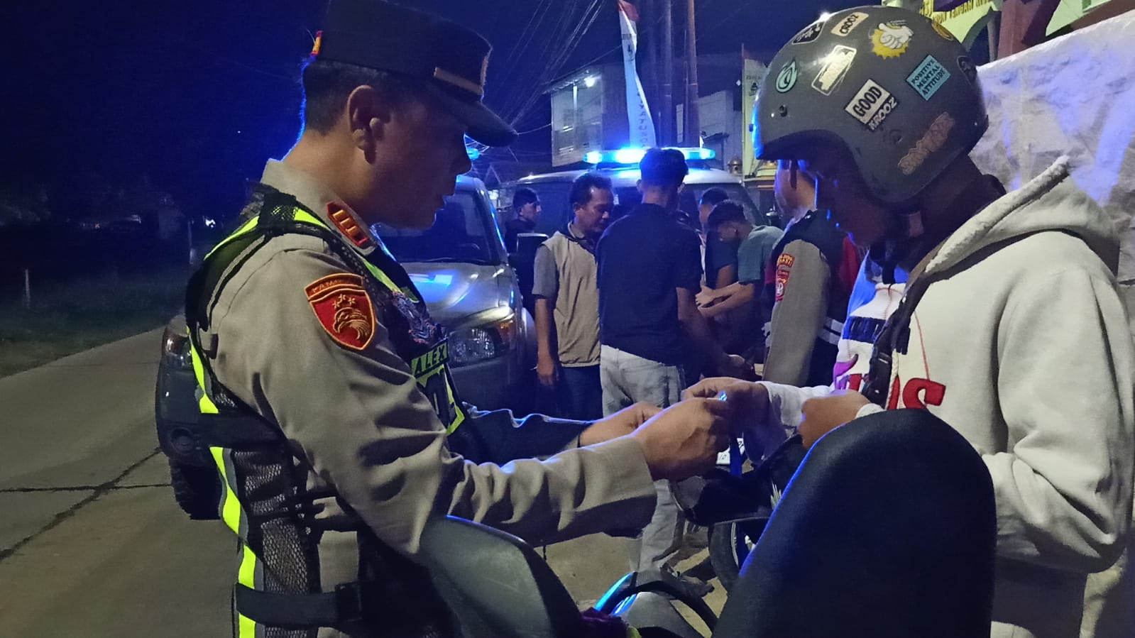 Kapolsek Cabangbungin: Patroli Gabungan Perkuat Pencegahan 3C di Wilayah Perbatasan