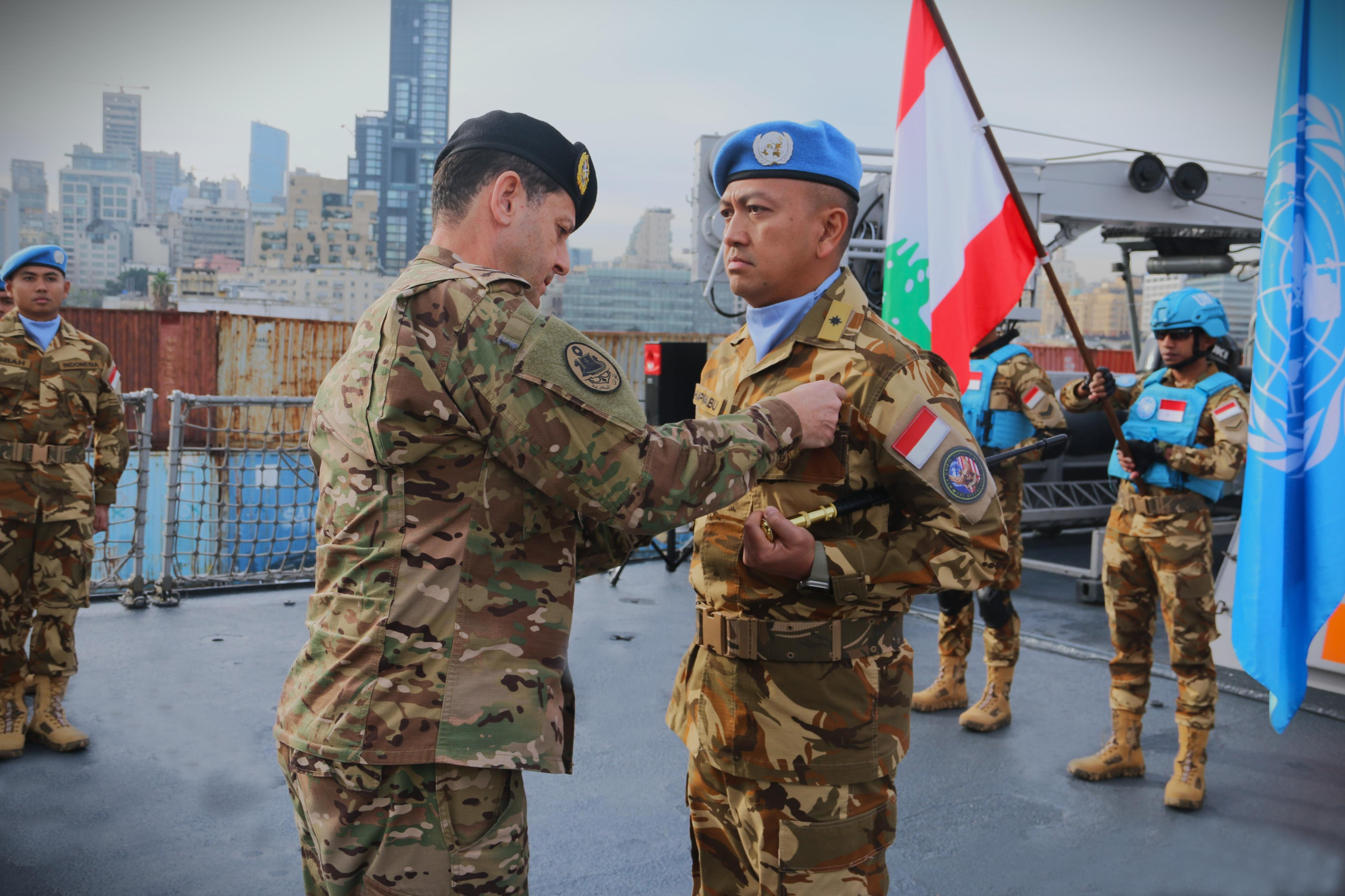 Satgas MTF XXVIII/ UNIFIL Raih Penghargaan LAF Medal Di Penghujung Masa Baktinya