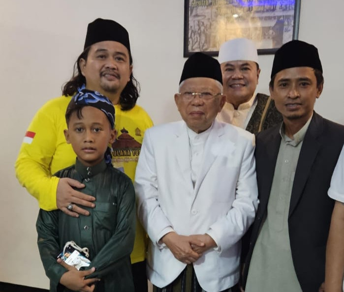 KH. Ma’ruf Amin Hadiri Haul Ke-459 Sultan Maulana Yusuf di Banten Lama