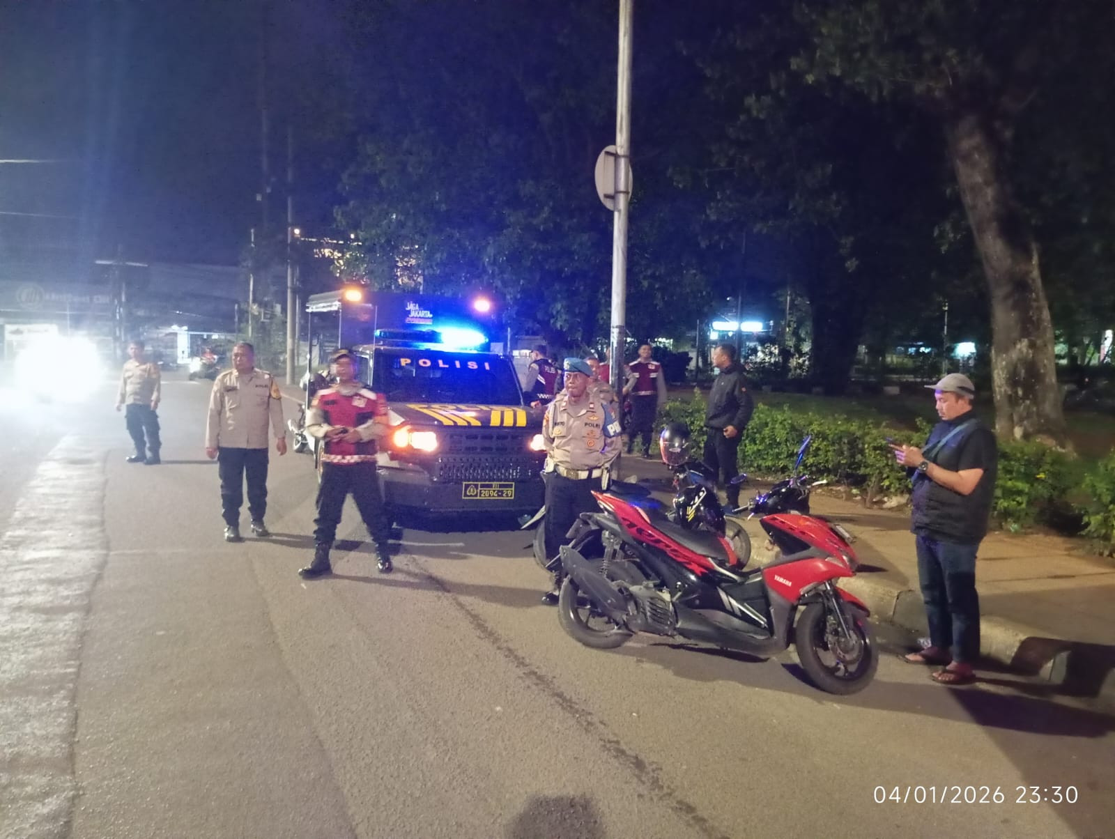 Jaga Jakarta, Jaga Lingkungan: Polsek Metro Penjaringan Intensifkan KRYD Antisipasi Tawuran dan Kejahatan Jalanan