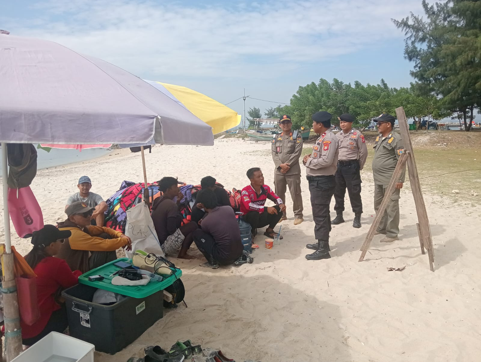 Polsubsektor Pulau Untung Jawa Gencarkan Patroli Cegah Premanisme dan Antisipasi Guantibmas