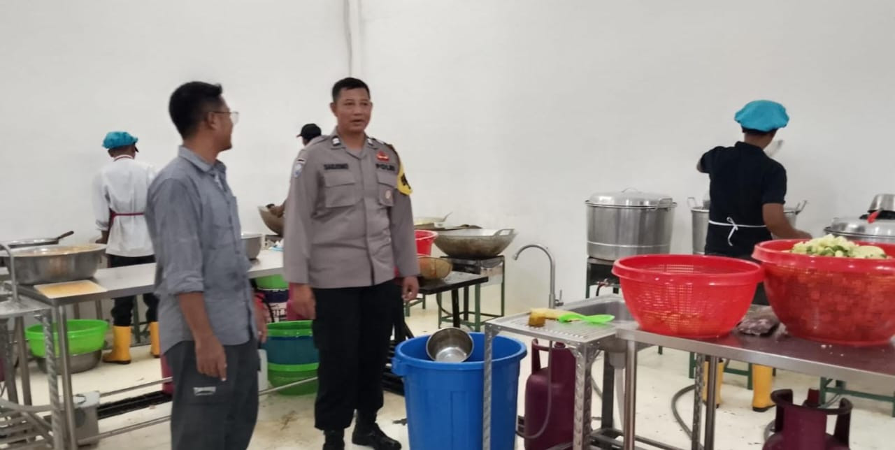 Kunjungan ke SPPG, Wujud Sinergi Polisi dan Layanan Kesehatan Masyarakat