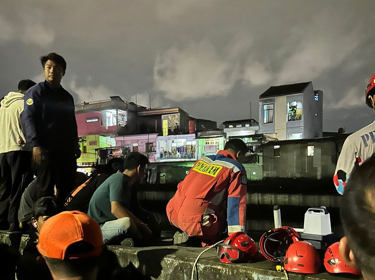 Diduga Tenggelam Saat Memancing di Sungai Sunter Barat, Polisi dan Tim SAR Lakukan Pencarian