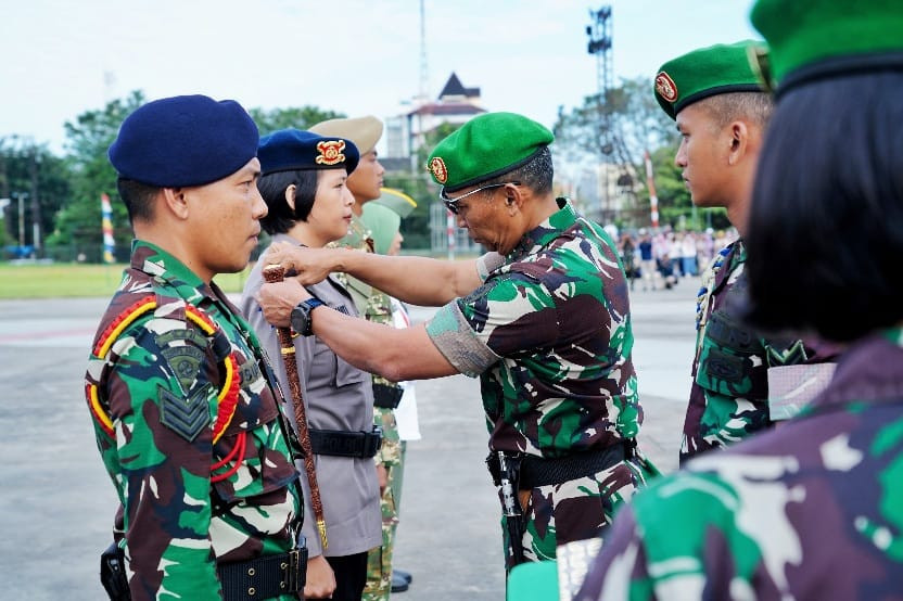 Penutupan SPPI Batch-3 Kolat XIII Makassar : Perkuat Pertahanan Negara dan Wujudkan SDM Unggul Menuju Indonesia Emas 2045