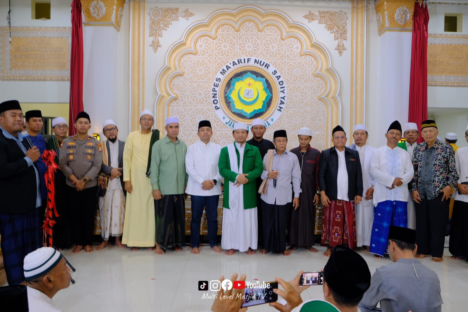 Peresmian Pondok Pesantren Maarif Sadiyah di Pegangsaan Dua Berlangsung Khidmat