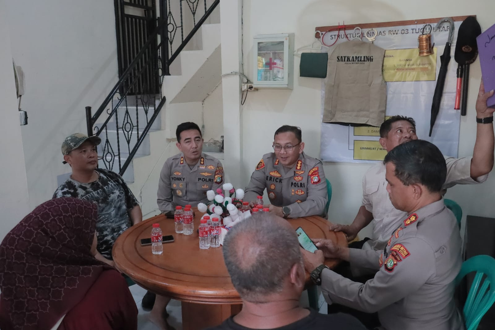 Polres Metro Jakarta Utara Serap Aspirasi Warga Tugu Utara dalam Program Jaga Jakarta On The Spot