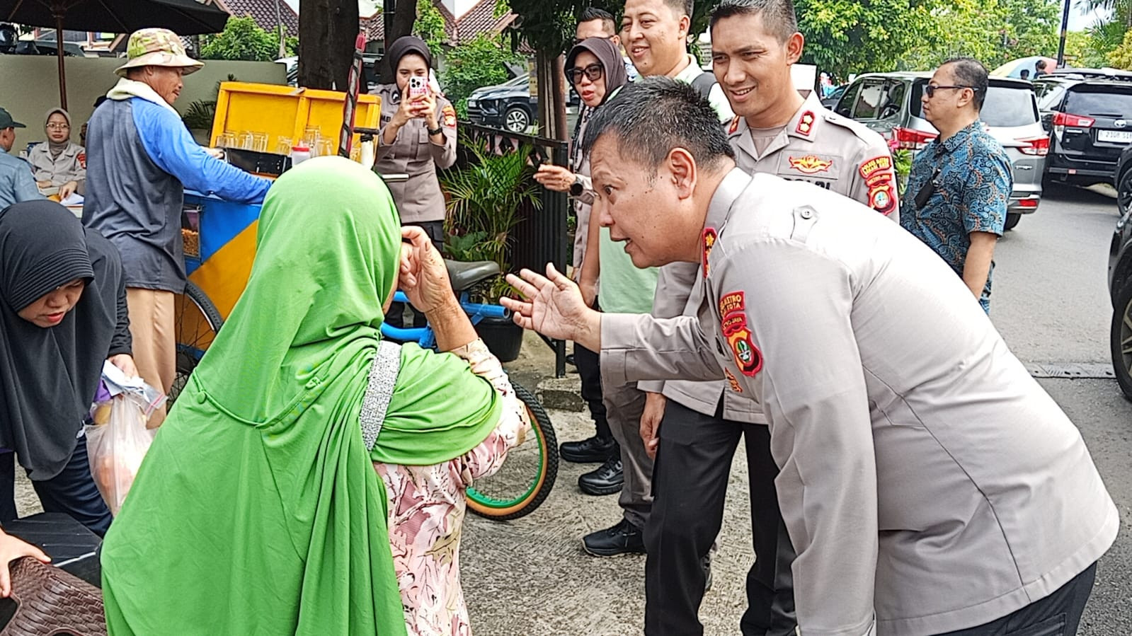 Gelar Bakti Kesehatan Gratis Polsubsektor Pekayon Hadir Kapolres Metro Bekasi Kota