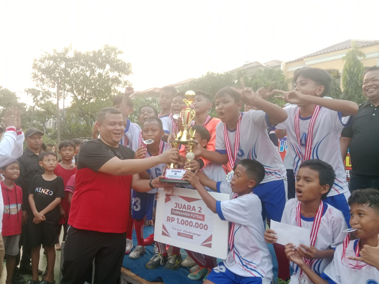 Ketua Dewan Kota Lirik Turnamen Futsal Lurah Papanggo, Isyaratkan Digelar Tingkat Kota