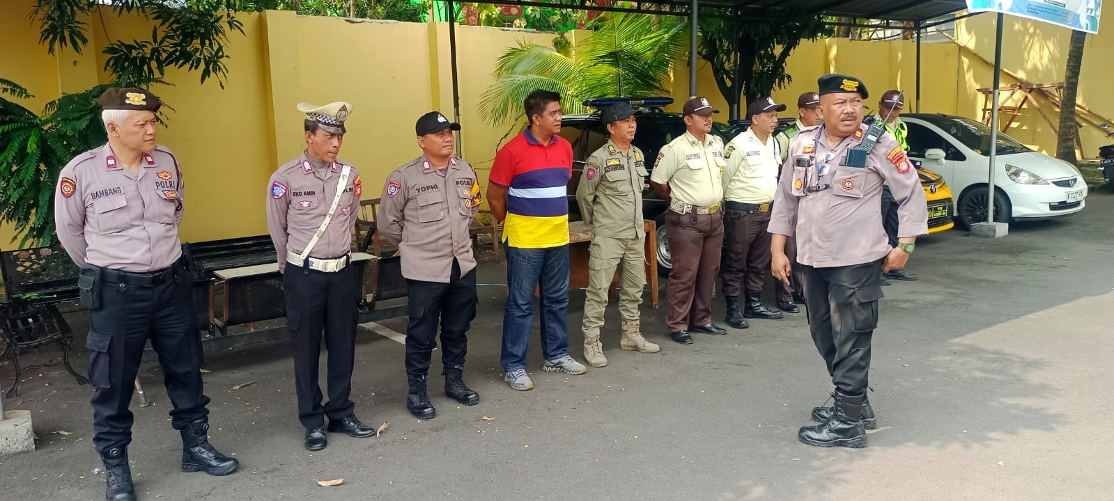 Polsek Medan Satria Gelar Patroli Skala Sedang 3 Pilar Forkopimda, Antisipasi Guankamtibmas